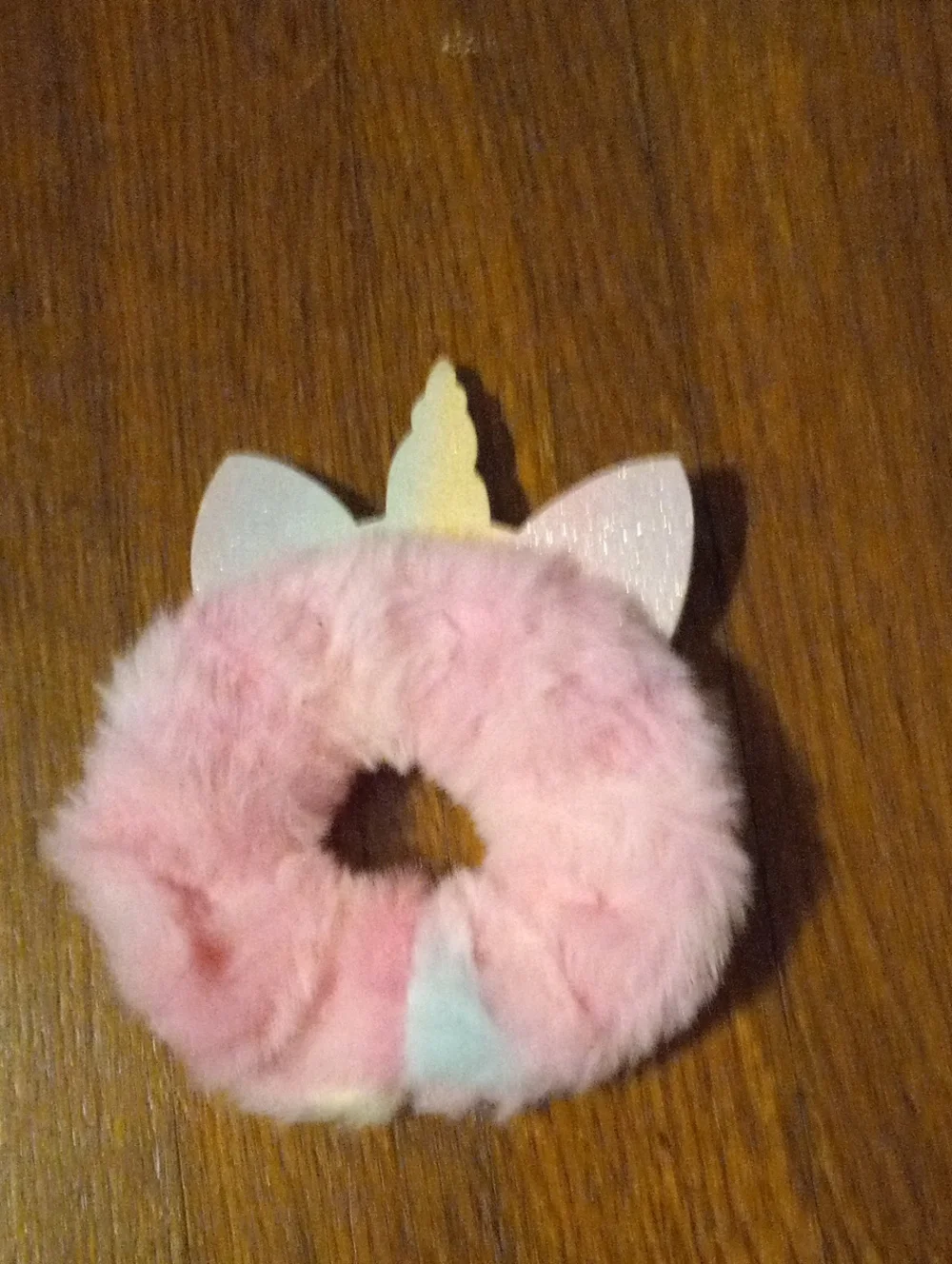 Fuzzy Kids Unicorn Scrunchie
